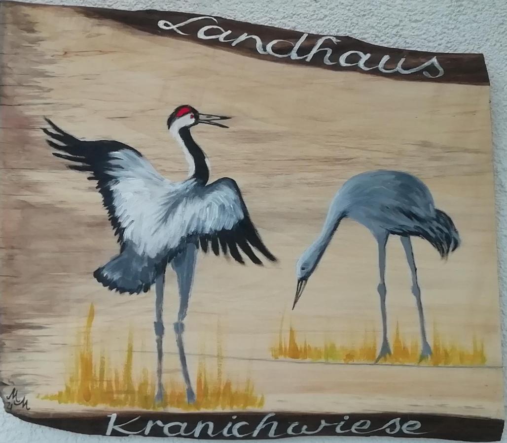 Landhaus Kranichwiese Göhren-Lebbin Dış mekan fotoğraf