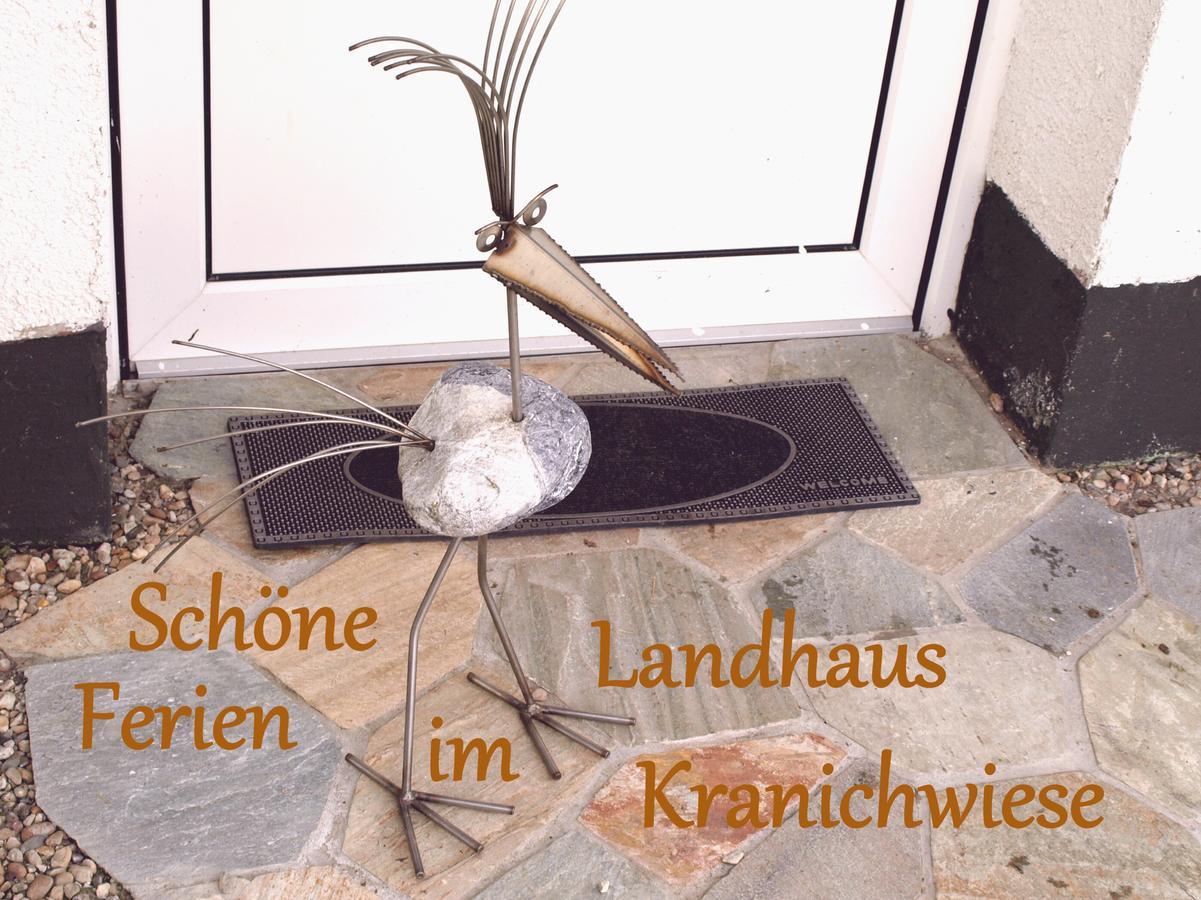 Landhaus Kranichwiese Göhren-Lebbin Dış mekan fotoğraf